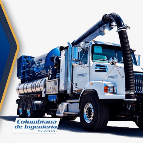Succión, transporte y disposición de residuos – Carro Vactor